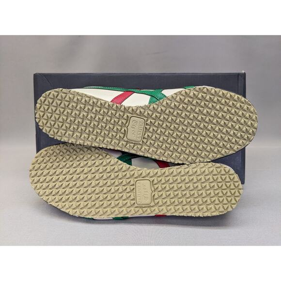 Authentic Onitsuka Tiger MEXICO 66 Leather 1183C102 201 BIRCH/GREEN Size US 5.5 - Picture 6 of 11